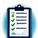 Checklist and Clipboard Icon